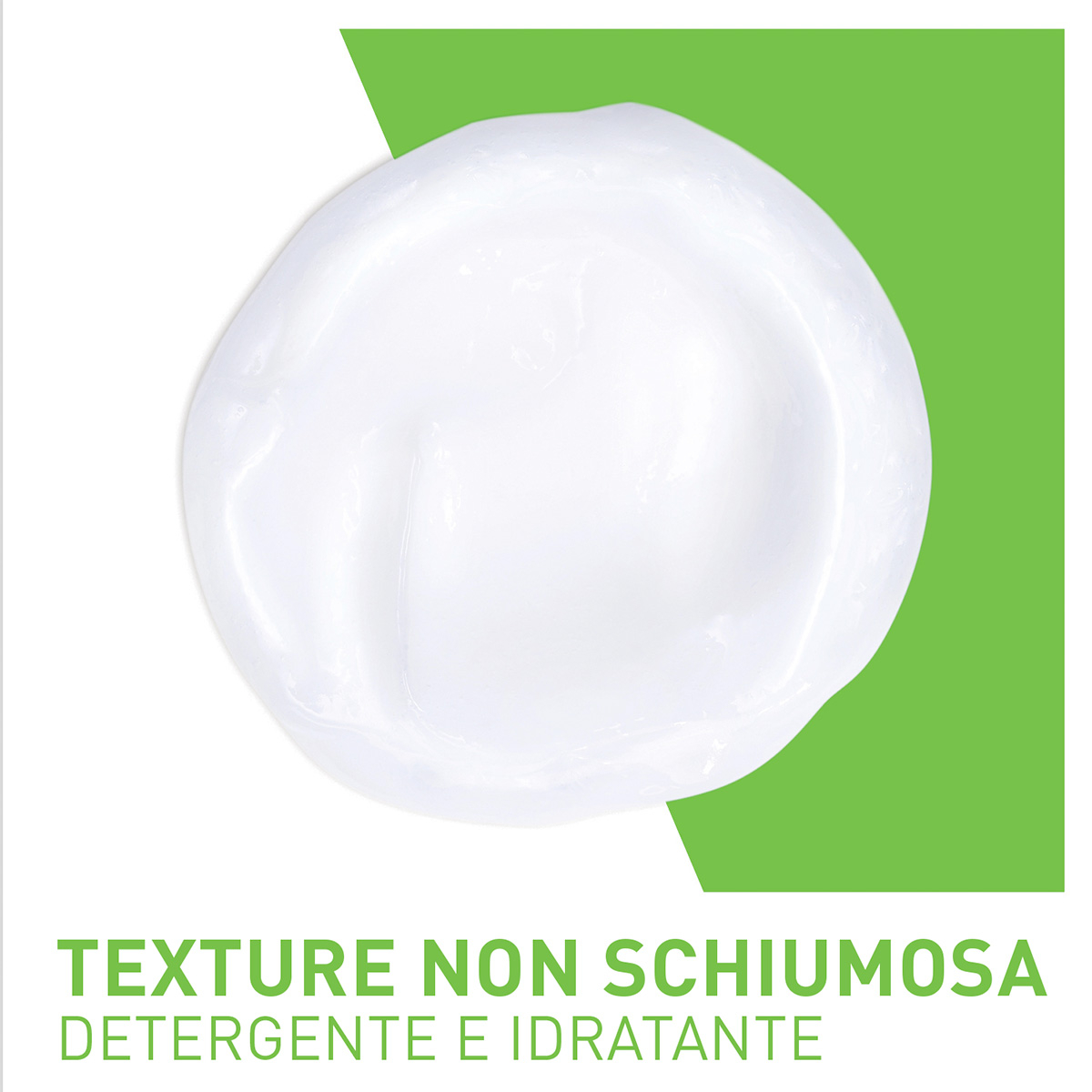 CeraVe Detergente Idratante Viso Pelle da Normale a Secca, con acido ialuronico e ceramidi 473 ml