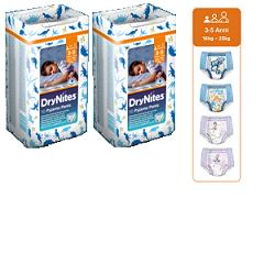 HUGGIES DRYNITES BOY 3/5AN 10P