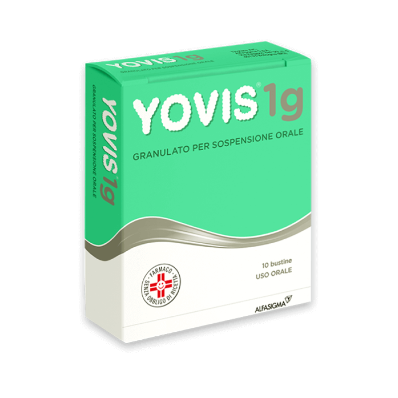 Yovis 1g, 300 Miliardi di fermenti lattici vivi, probiotici in granulato per sospensione orale 10 bustine