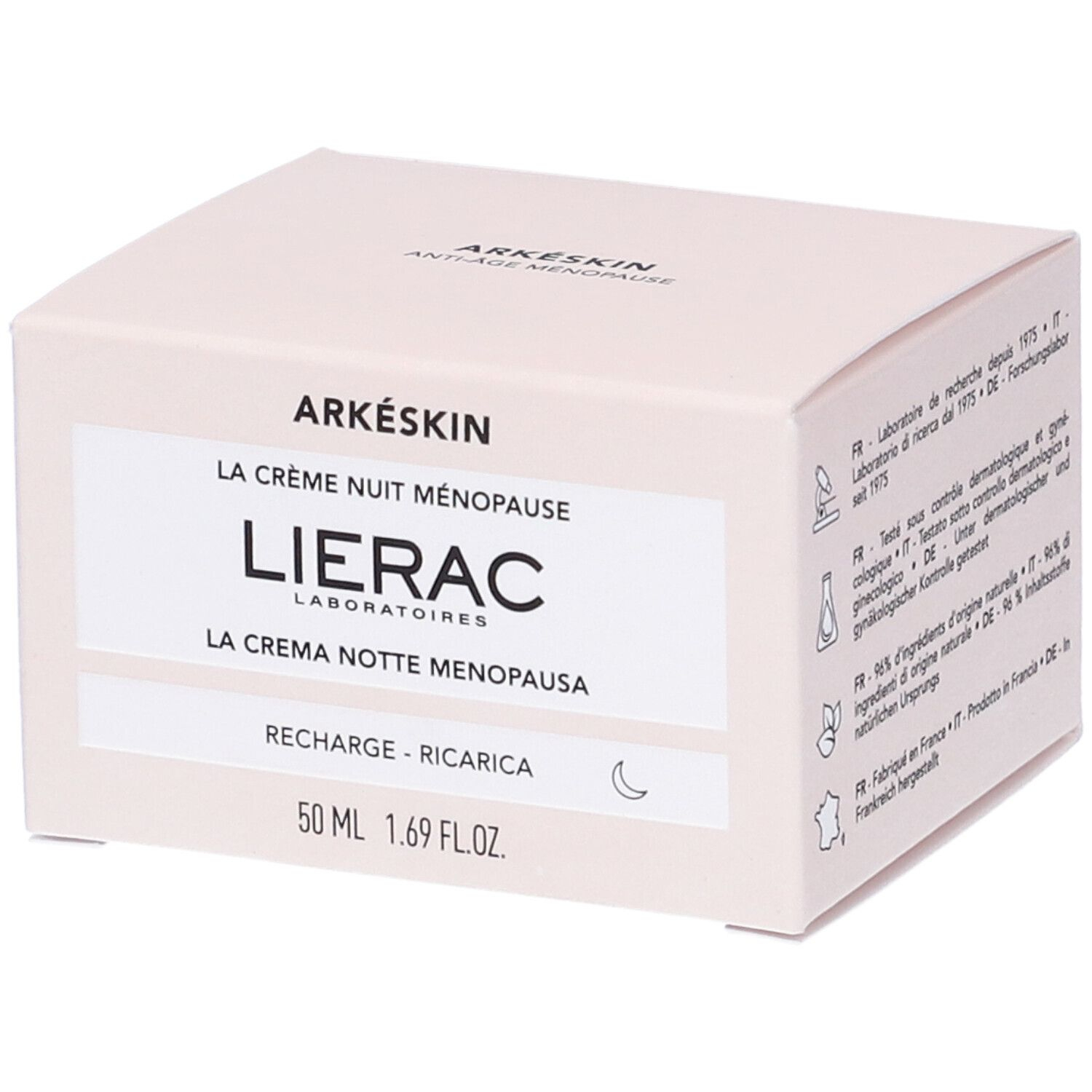 Lierac - Arkéskin - La Crema Notte Menopausa - Ricarica 50 ml