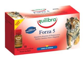 Equilibra Forza 5 integratore alimentare 10 flaconcini