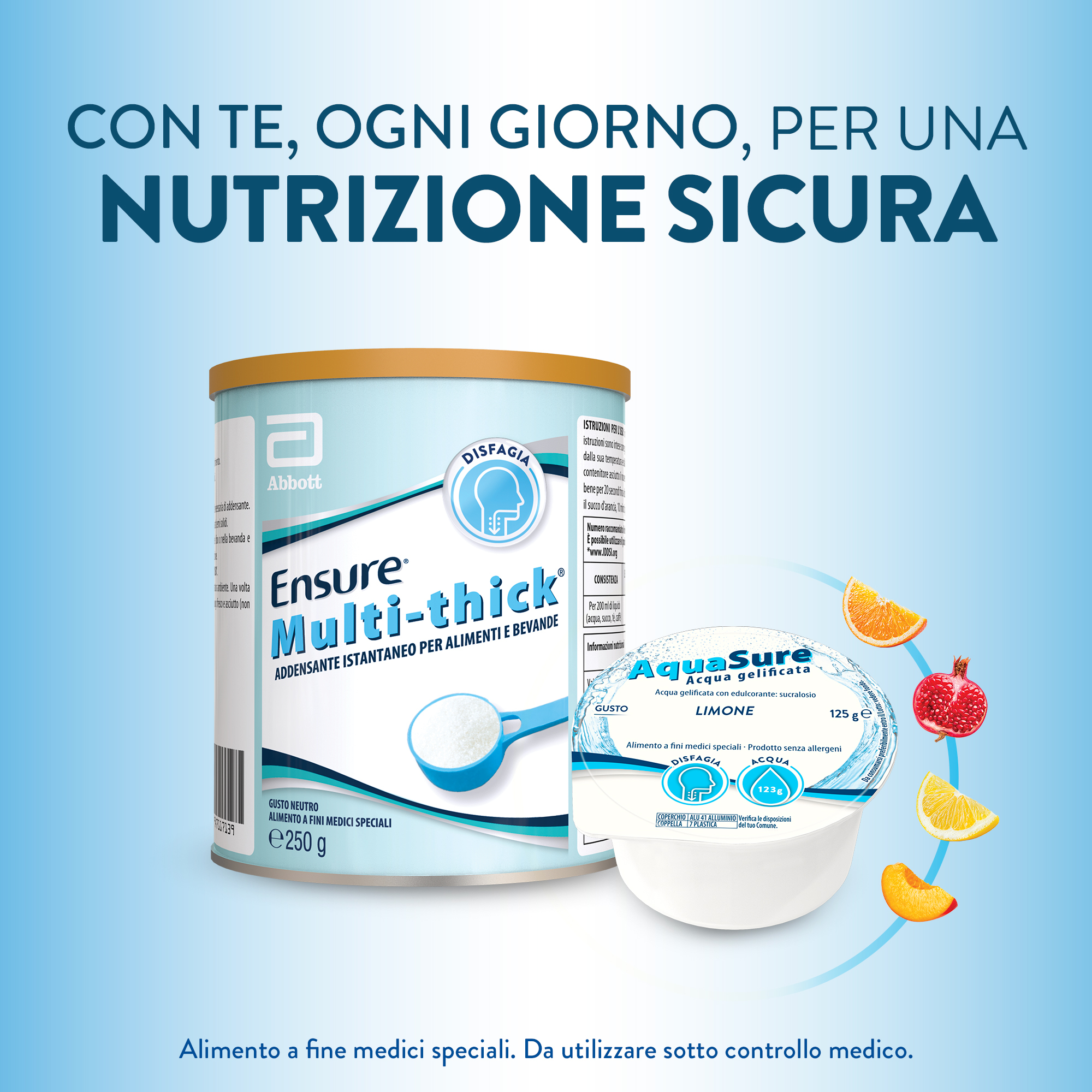 Aquasure Acqua Gelificata Edulcorata Limone 24 pezzi