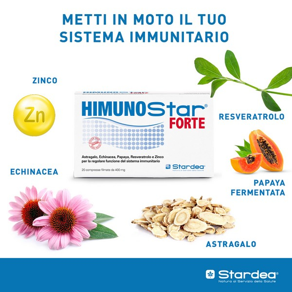 Himunostar Forte Integratore Difese Immunitarie 20 Compresse