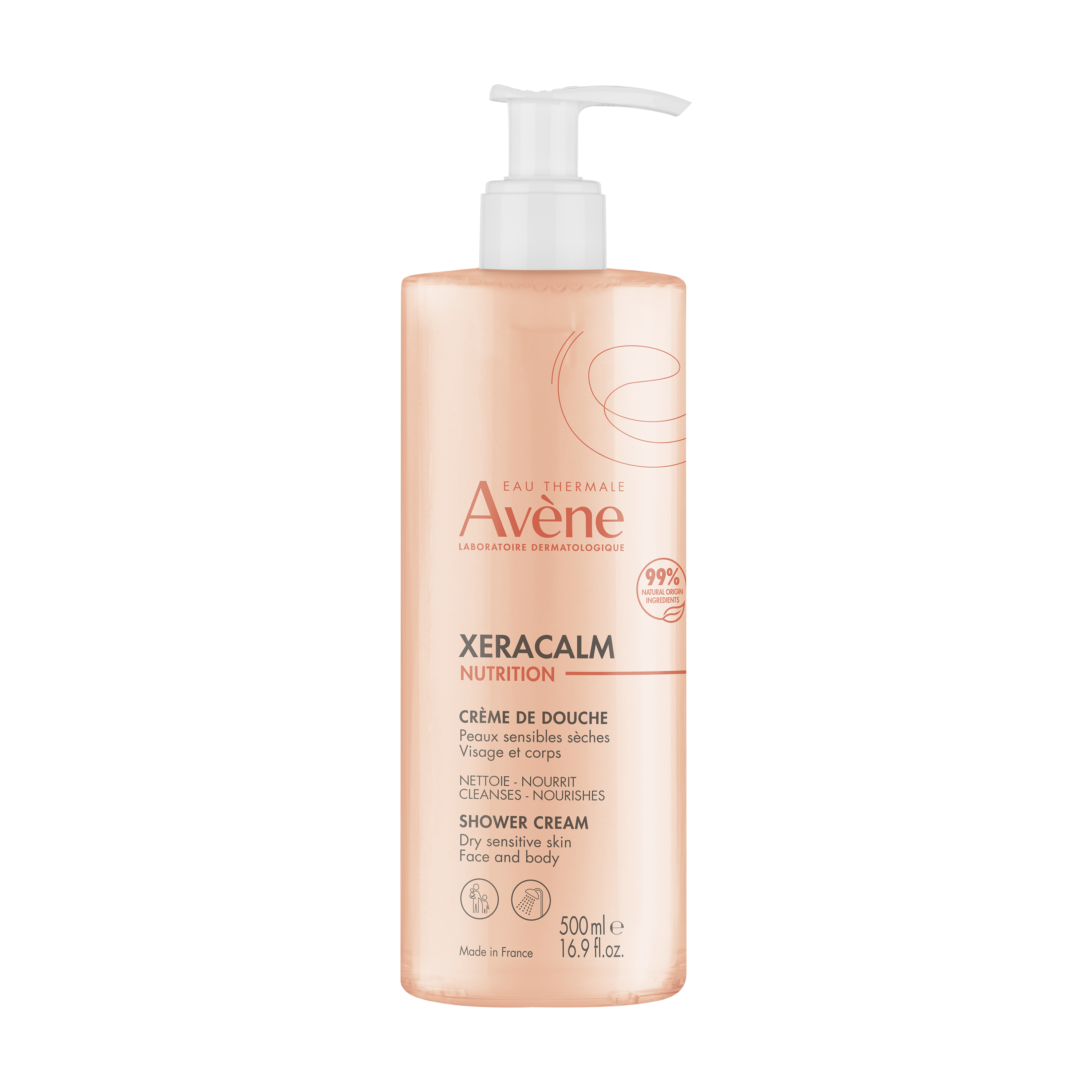 Avène Xeracalm Nutrition - Doccia Crema Per Pelle Sensibile 500 ml 