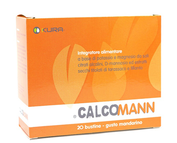 Calcomann integratore alimentare utile per l'apparato uro-genitale 20 bustine