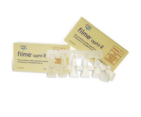 Filme Opht-R Film Protettivo Superficie Occhi 10 Flaconcini