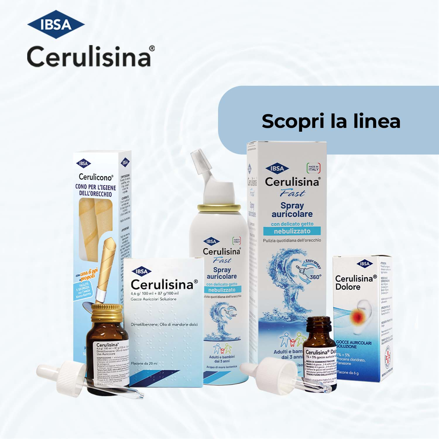 Cerulicono Cono Auricolare Per Orecchio 2 Coni