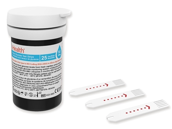 Gima I-Health Strisce Misurazione Glicemia 25 Pezzi