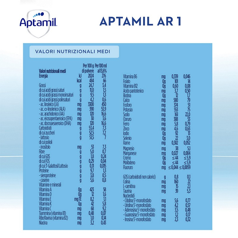 APTAMIL AR 1 400G