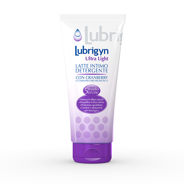 Uniderm Lubrigyn Ultra Light Latte intimo detergente 200ml
