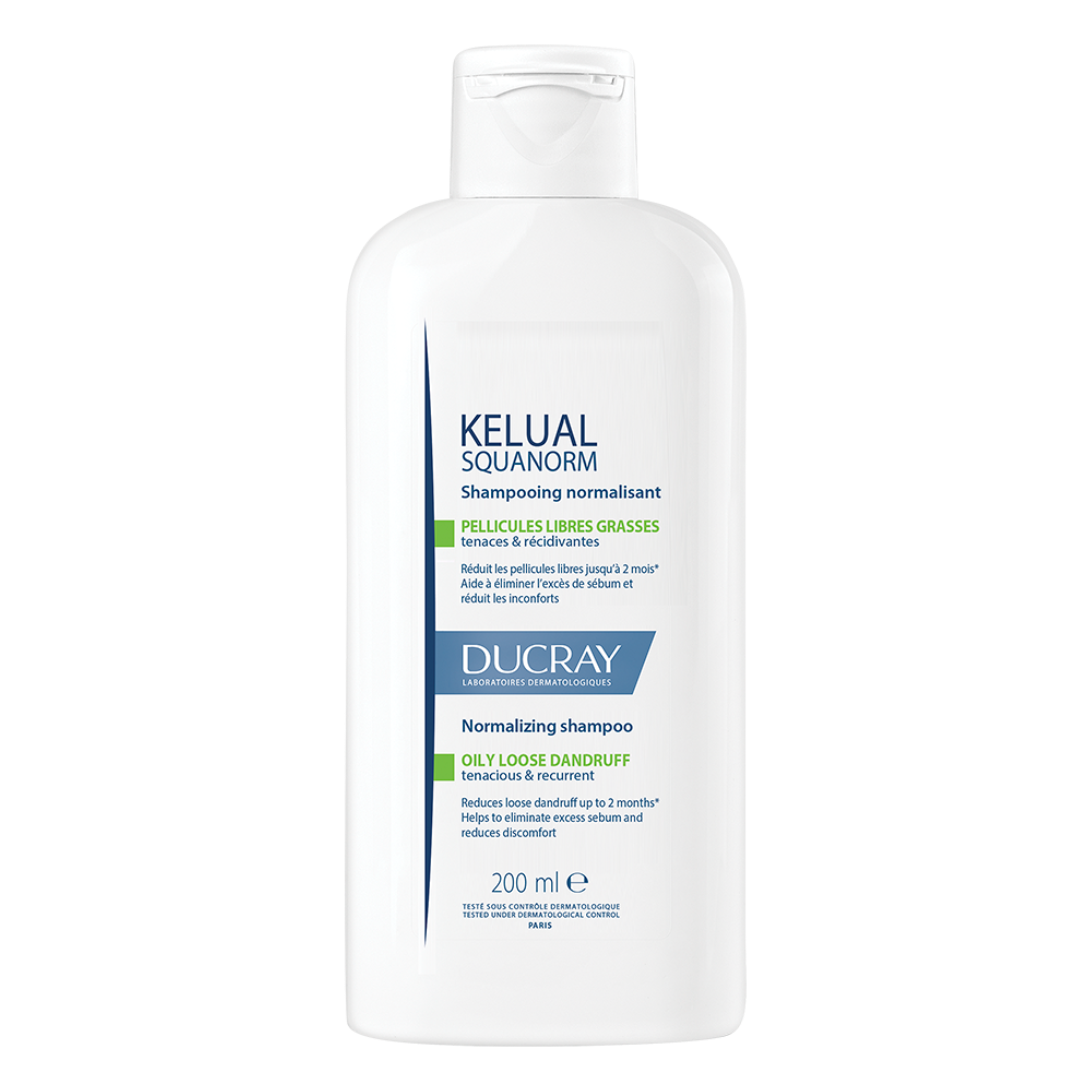 Ducray Kelual Squanorm - Shampoo Trattante Idratante Per Forfora Secca 200 ml 