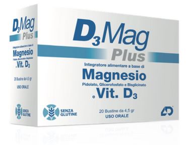 D3 Mag Plus Integratore Magnesio 20 Bustine