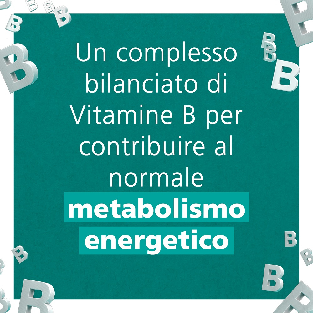 Be-Total Integratore Alimentare Vitamina B Vitamina B12 Acido Folico Energia per Adulti 20 Cpr