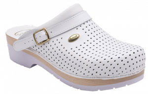 CLOGS Super Comfort C/Cinturino Bianco 45