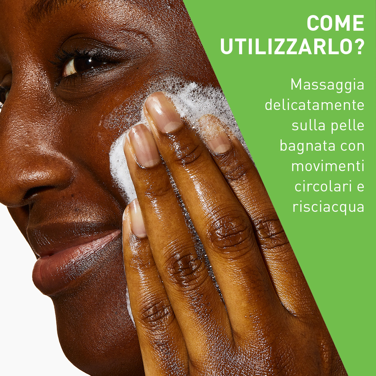 CeraVe Detergente crema-schiuma idratante Deterge ed Idrata. Con 3 ceramidi essenziali, acido ialuronico e tecnologia MVE 236 ml
