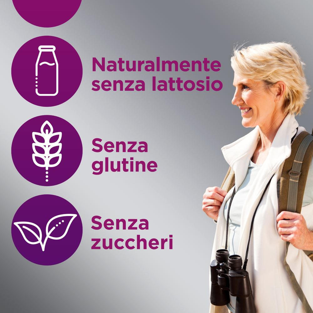 Multicentrum Donna 50+ Integratore Alimentare Multivitaminico Multiminerale Calcio Ferro Zinco 60Cpr