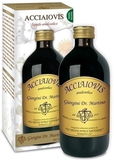 Dr. Giorgini Acciaiovis Liquido Analcolico Integratore Gravidanza 500 ml