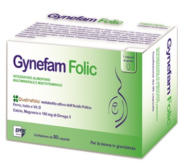Gynefam Folic Integratore Gravidanza 90 Capsule Molli
