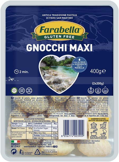 FARABELLA Gnocchi Patate Maxi 400g