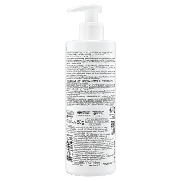 Vichy Dercos 2in1 Shampoo + Balsamo Anti-forfora DS? trattante dermatologico 390ml