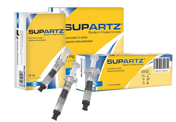 SUPARTZ - Siringa di acido ialuronico - 2,5ml - 3 pezzi