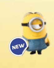 WARMIES Peluche Minion Stuart