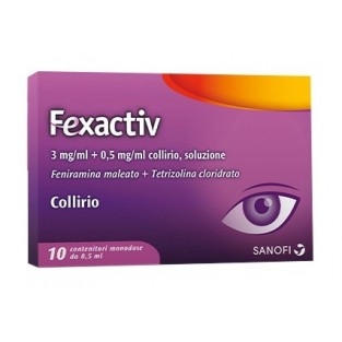 Fexactive collirio - 10 flaconcini da 0,5ml