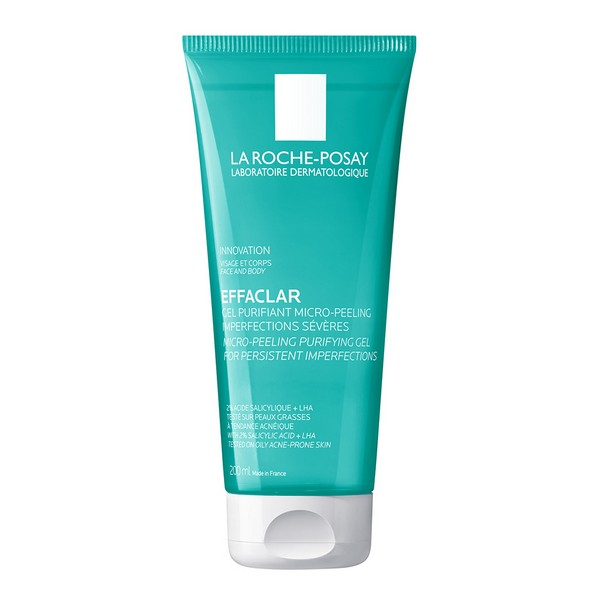 La Roche-Posay Effaclar Gel purificante micro-peeling per pelle mista, grassa o a tendenza acneica 200 ml