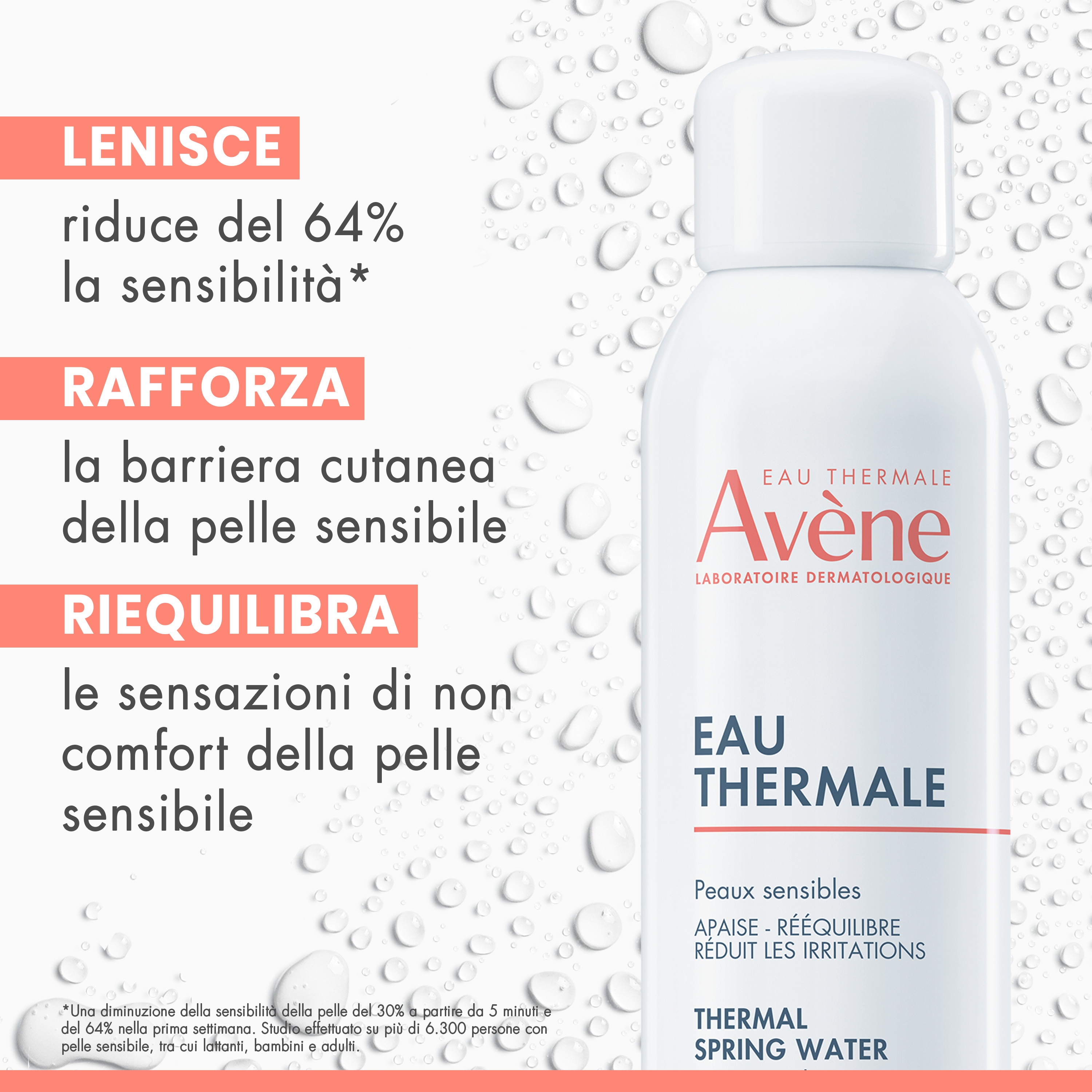 Avène Eau Thermale - Acqua Termale Spray - 300 ml