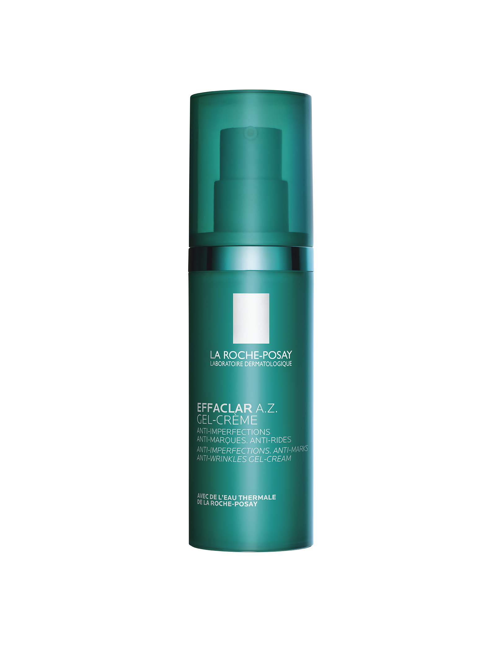 La Roche-Posay Effaclar A.Z. Gel-Crema con acido azelaico: azione anti-imperfezioni, anti-segni e anti-rughe per pelle adulta mista, grassa o a tendenza acneica 40ml