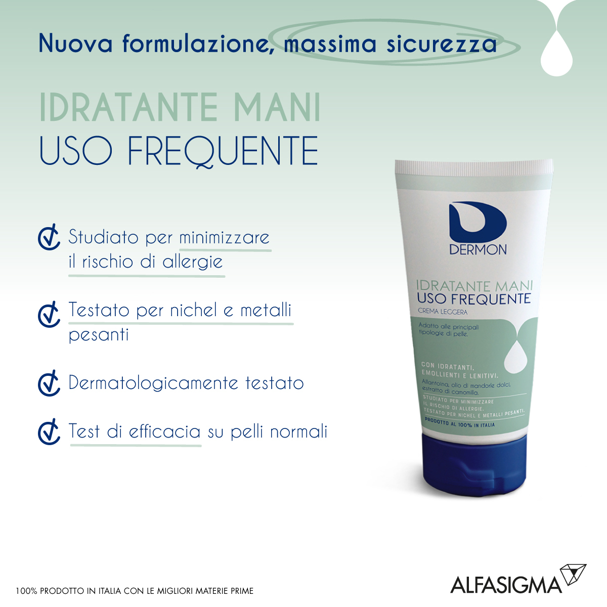 DERMON IDRATANTE MANI USO FREQU