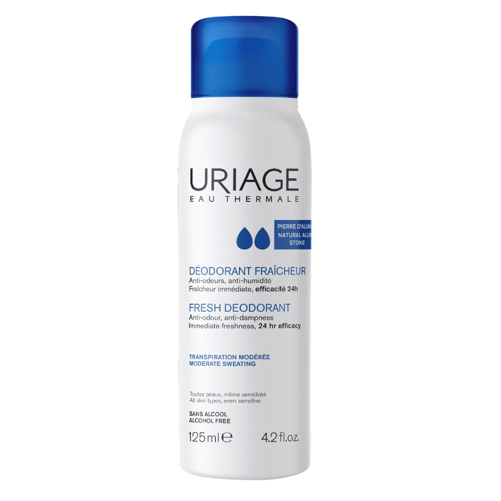 Uriage - Deodorante Fresco Antitraspirante Efficacia 24H Spray 125 ml
