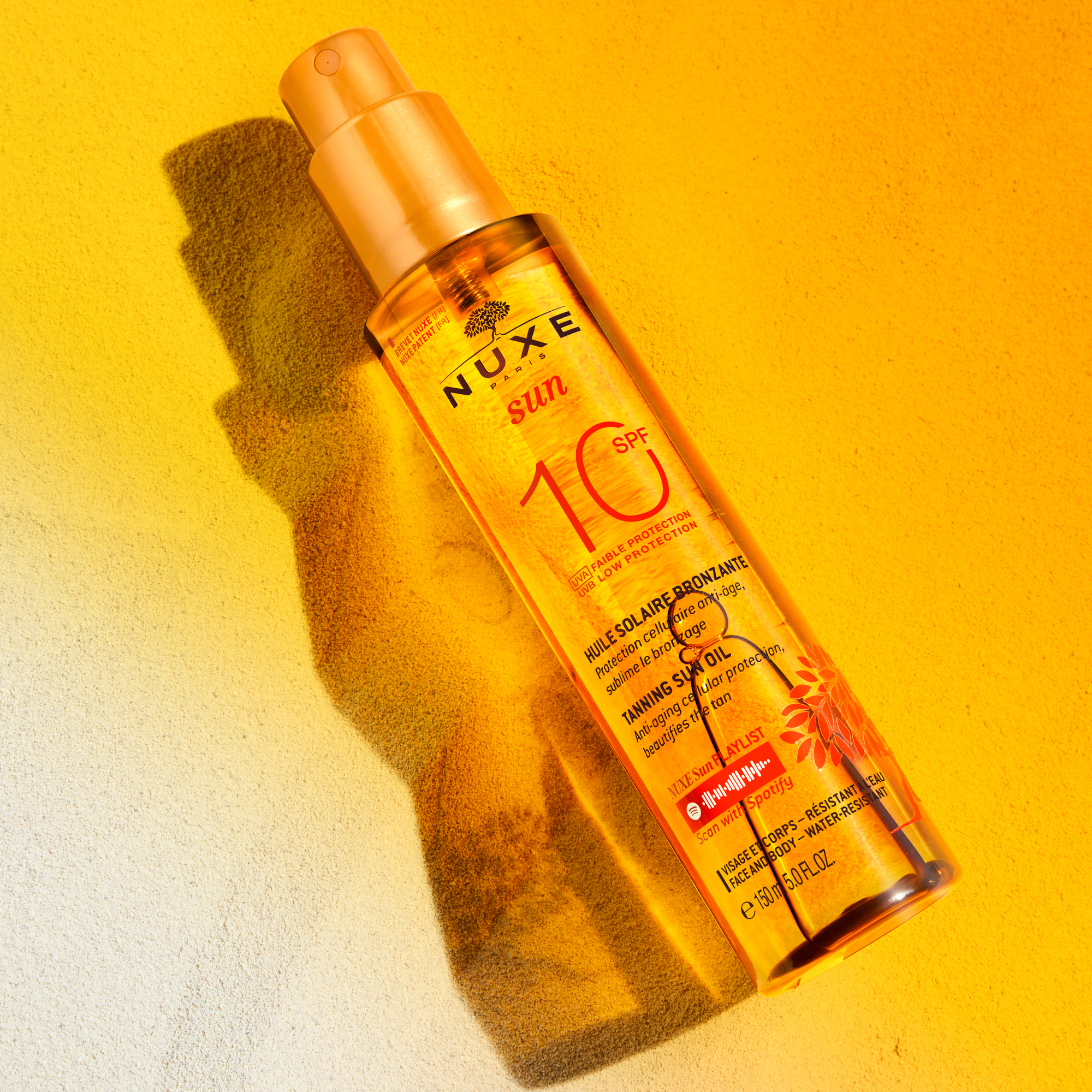 Nuxe Sun - Olio Solare SPF10 Viso E Corpo 150 ml