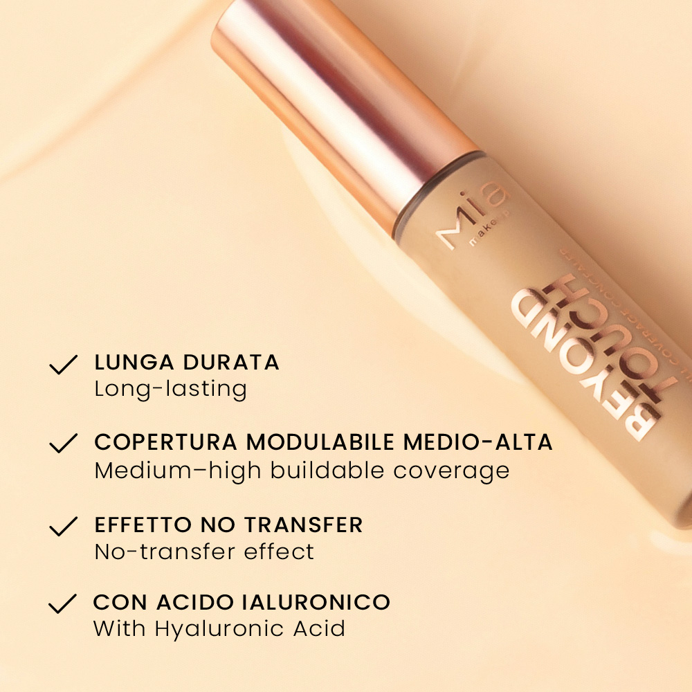 Mia Makeup - Beyond Touch Concealer - Correttore Fluido - Almond 
