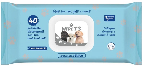 WIPETS SALVIETTINE DET TALCO