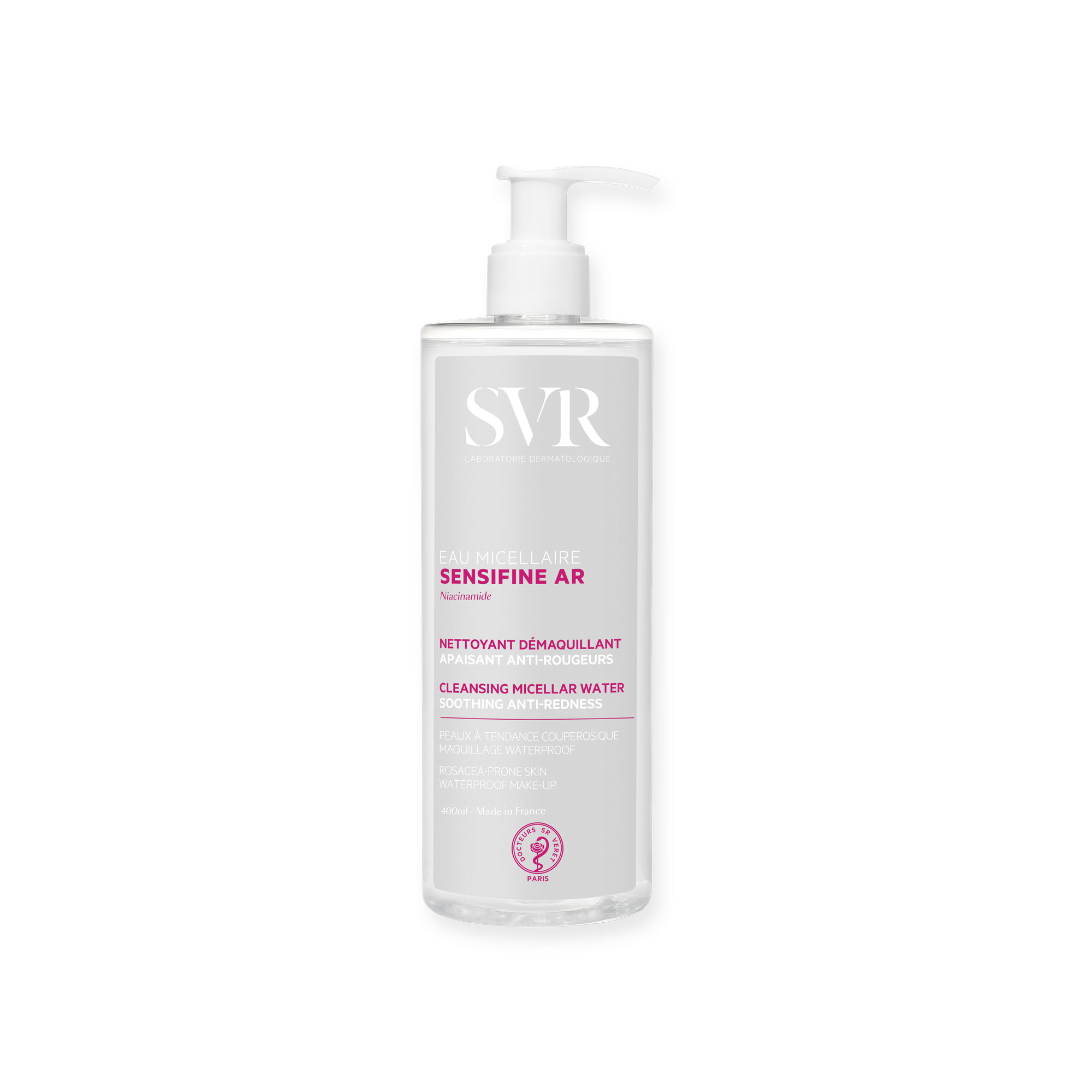 SVR Sensifine AR Acqua Micellare Trattamento Anti-rossore Viso 400 mL