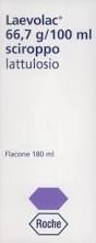 Laevolac Sciroppo Lassativo 66,7%/100 ml Lattulosio 180 ml
