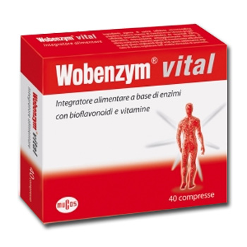 Wobenzym Vital Integratore a Base di Enzimi 240 Compresse