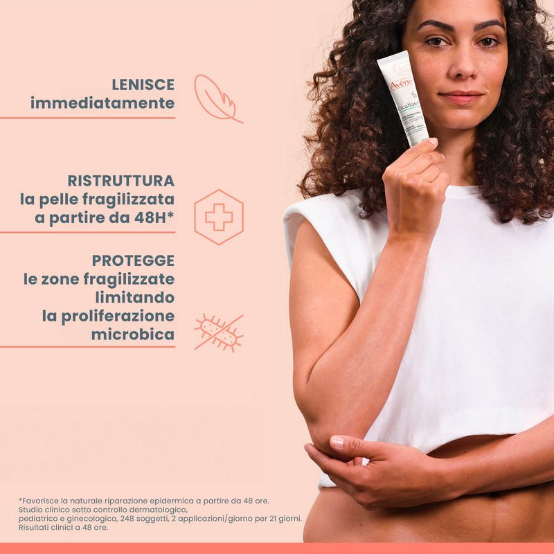 Eau Thermale Avène Cicalfate+ Crema Ristrutturante Protettiva, pelle fragilizzata, 40ml