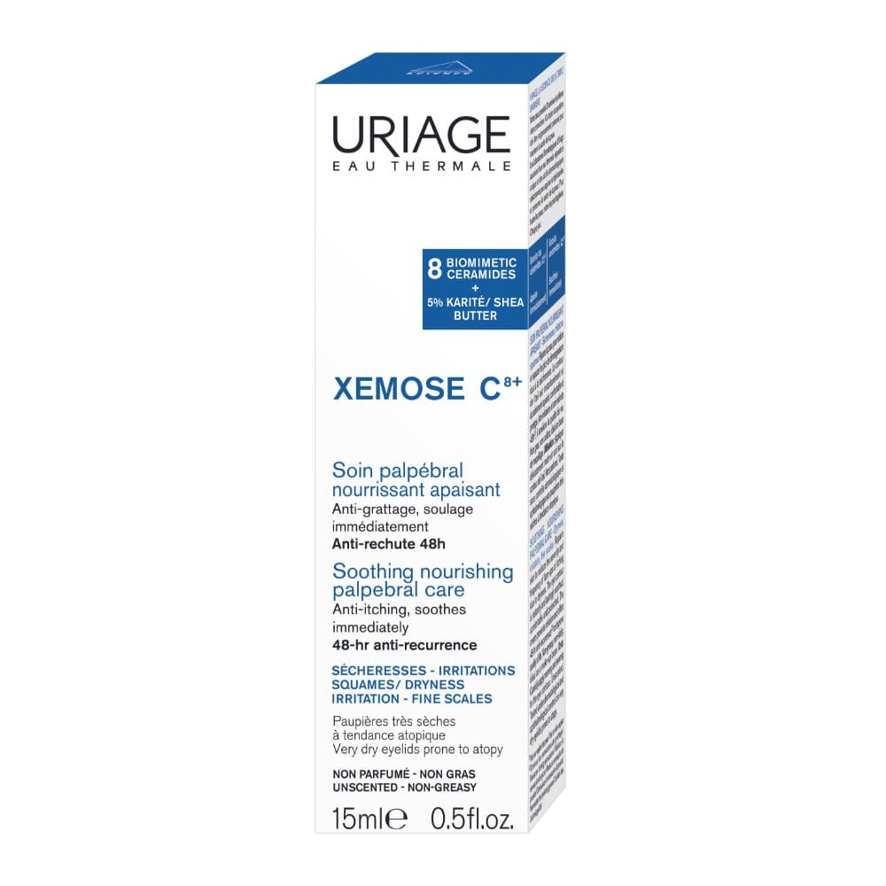 Uriage - Xémose C8+ Trattamento Palpebrale Lenitivo E Nutriente Per Secchezza Perioculare E Atopia 15 ml