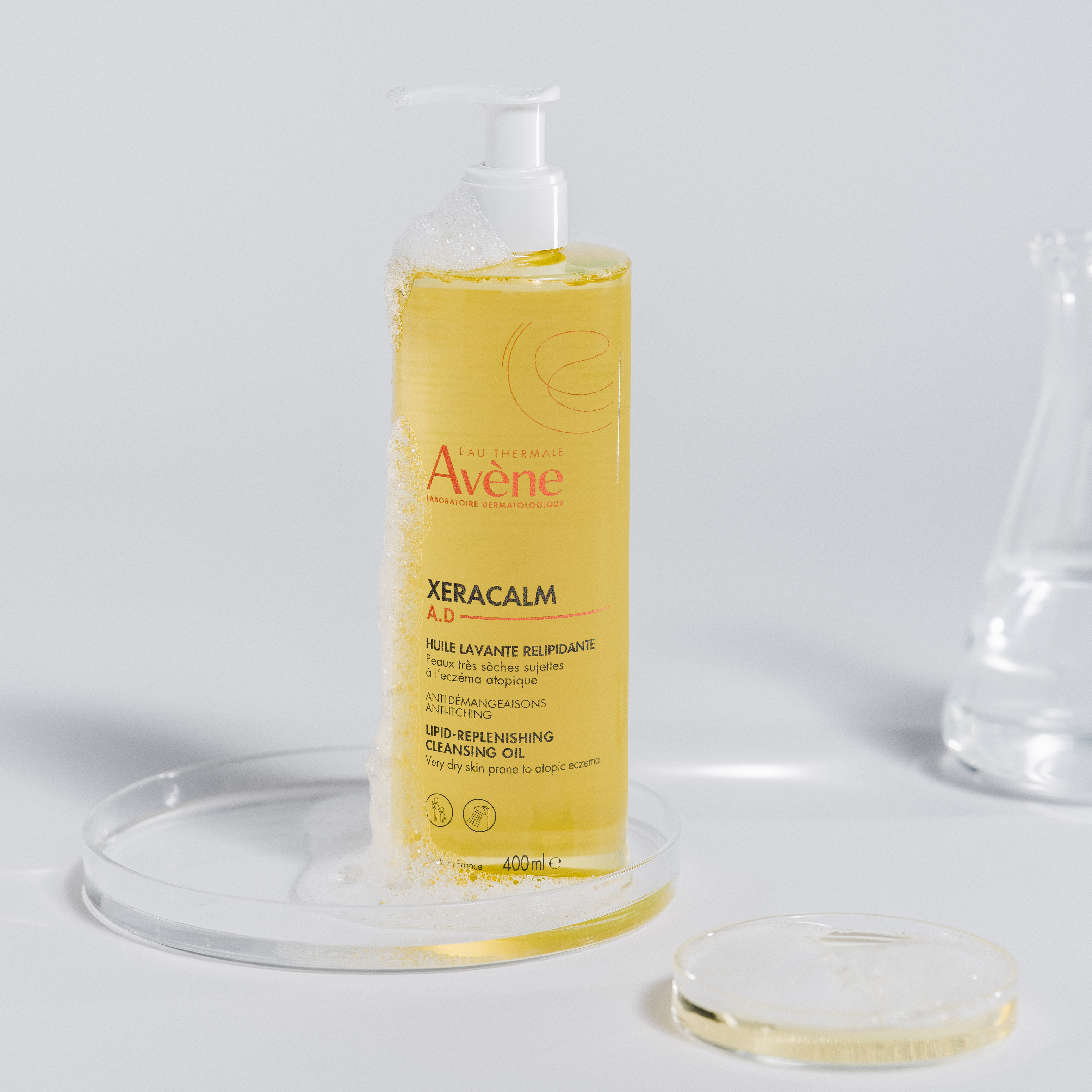 Avène Xeracalm AD - Olio Detergente Liporestitutivo Per Pelle Secca E Atopica 400 ml