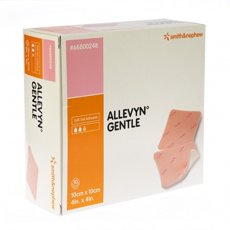 ALLEVYN GENTLE 10X10CM 10PZ