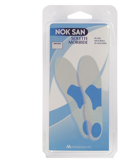Nok San Solette Morbide In Gel Taglia S 2 Pezzi