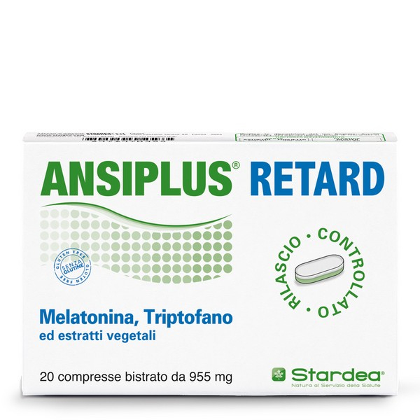 Stardea Ansiplus Melatonina Retard Integratore per Dormire Meglio