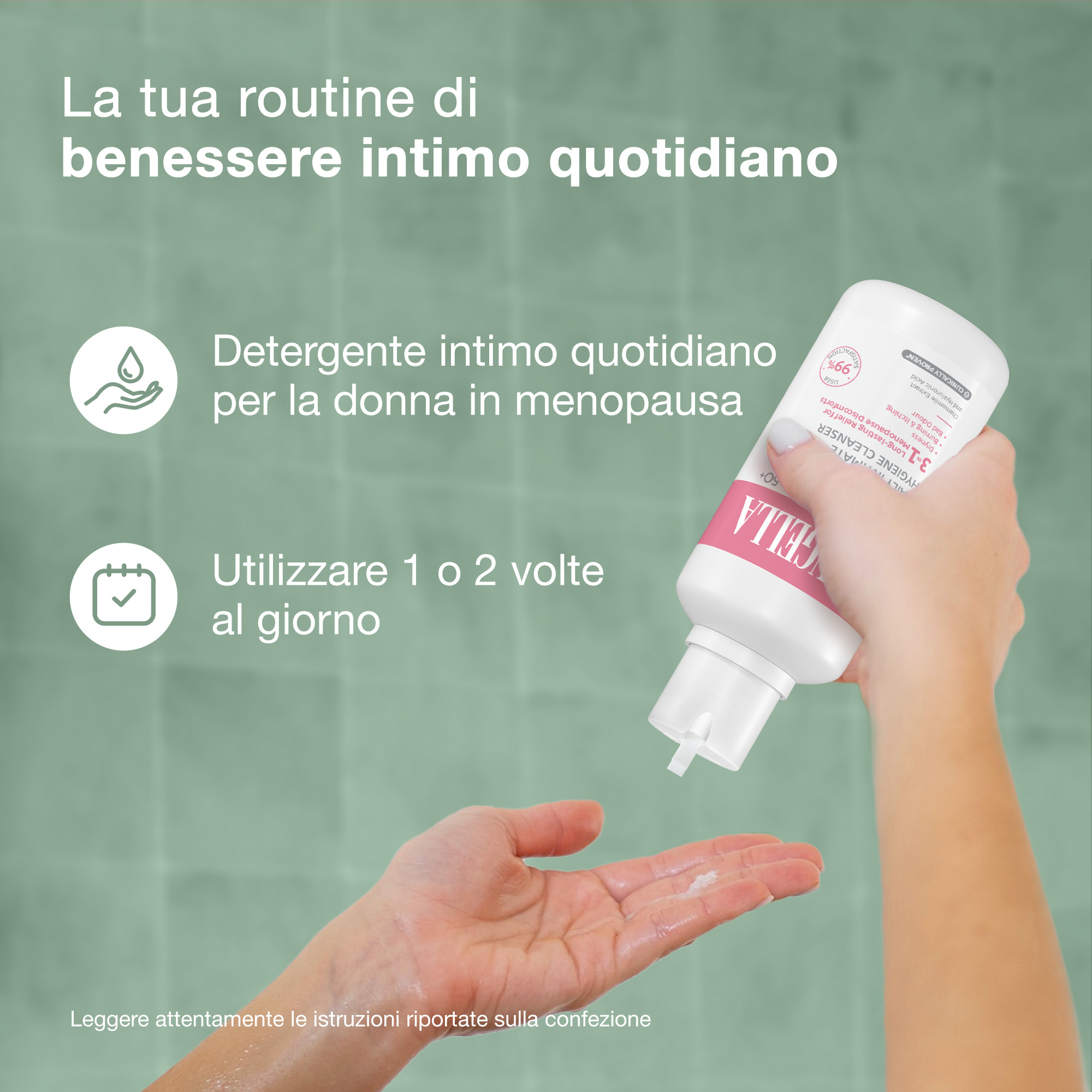 Saugella Poligyn 50+ - Detergente Intimo Lenitivo Ed Emolliente A pH Fisiologico 500 ml