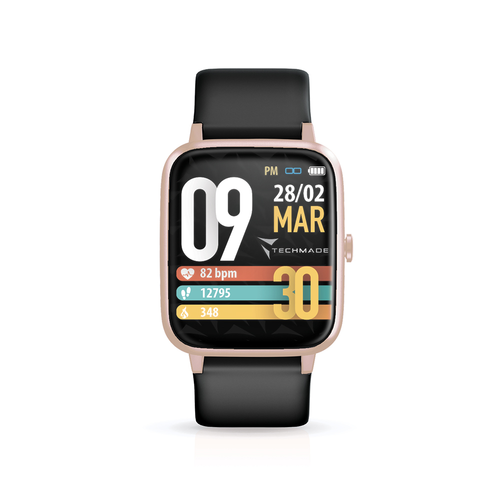 MOVE SMARTWATCH GOLDEN ROSE BLACK