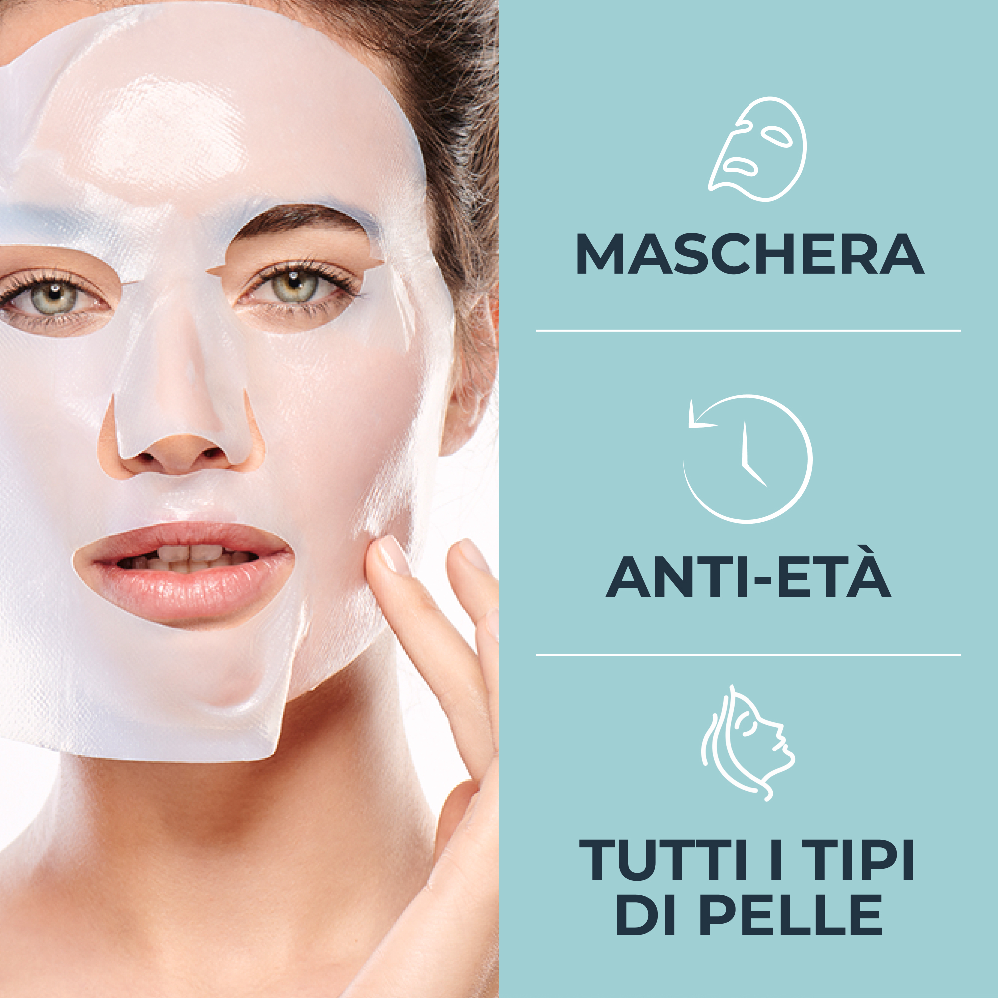Eucerin Hyaluron-filler maschera viso idratante intensiva
