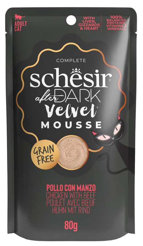 SCHESIR CAT AFT VELV POLLO/MA