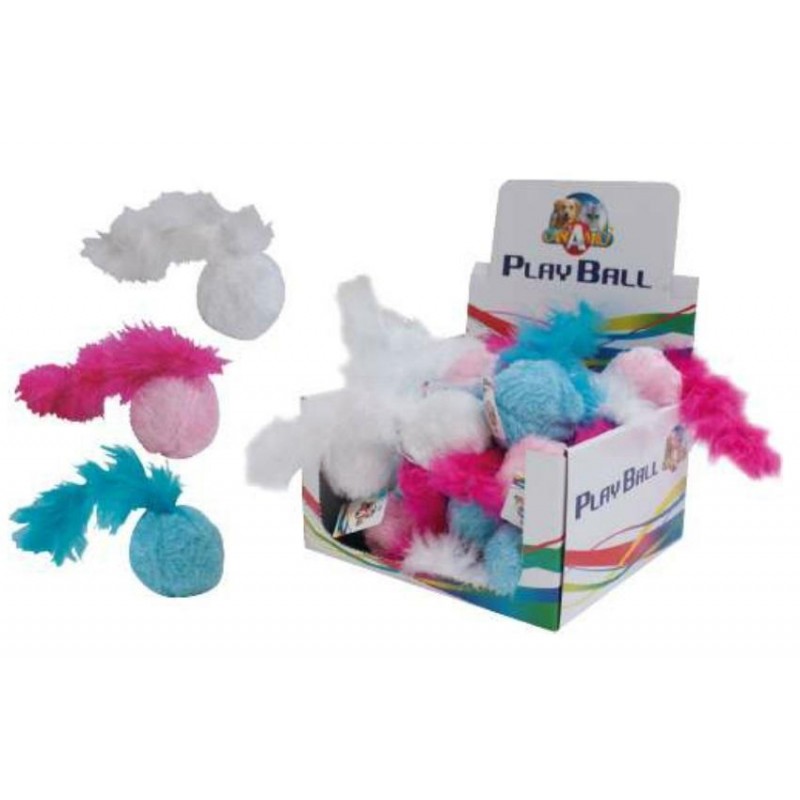 CROCI GIOCO PALLA FEATHER BALL PIUME 6CM CAD.