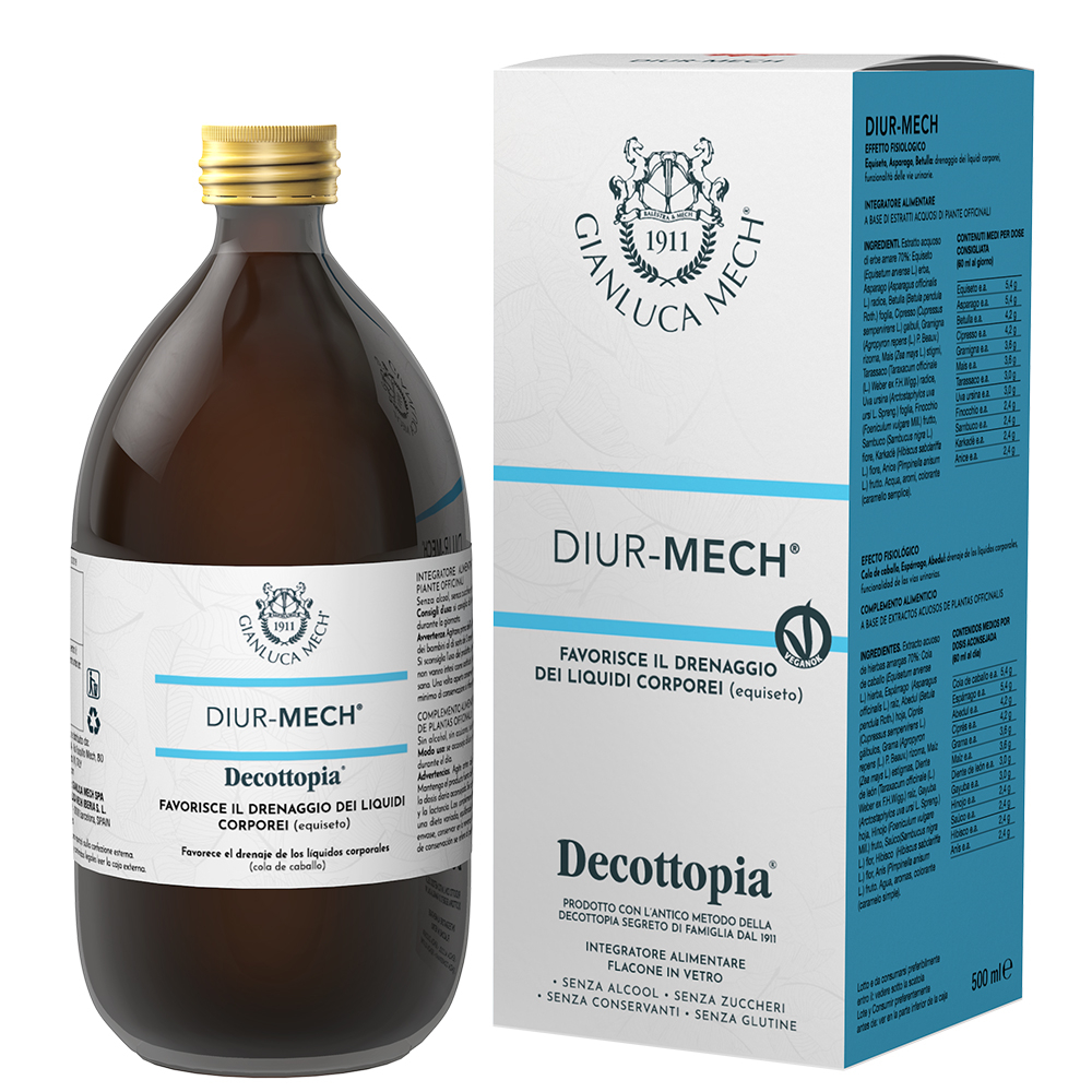 Tisanoreica Diur-Mech Integratore Drenante 500 ml